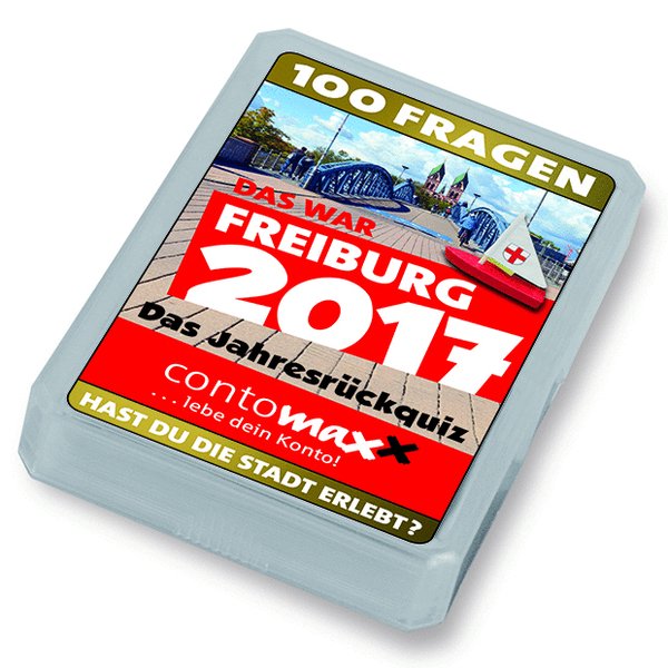 Das war Freiburg 2017? Original Jahresrückquiz - 100 Fragen